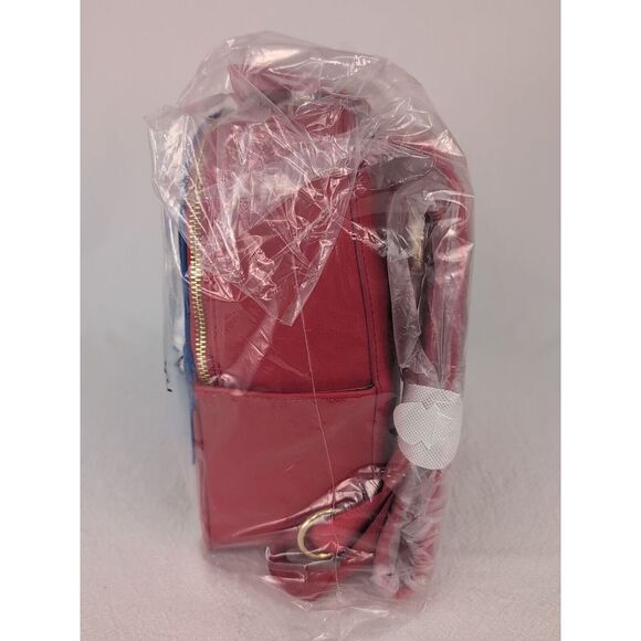 NWT DANIELLE NICOLE MARVEL CAPTAIN AMERICA BACKPACK UNIVERSAL. A44 - Picture 2 of 4